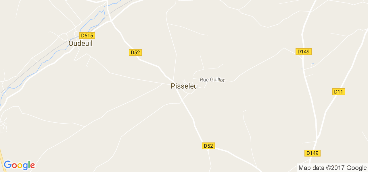 map de la ville de Pisseleu