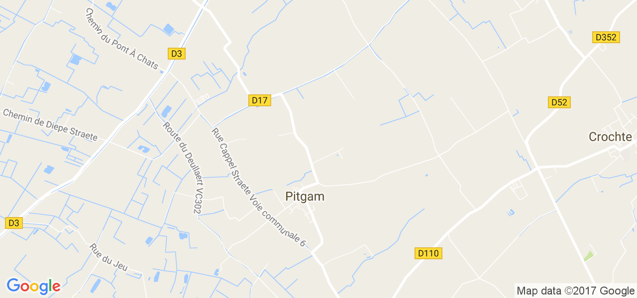 map de la ville de Pitgam