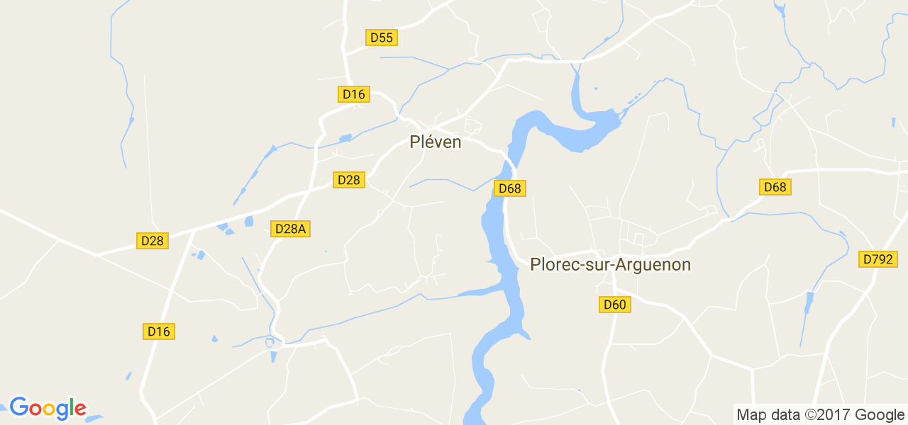 map de la ville de Pléven