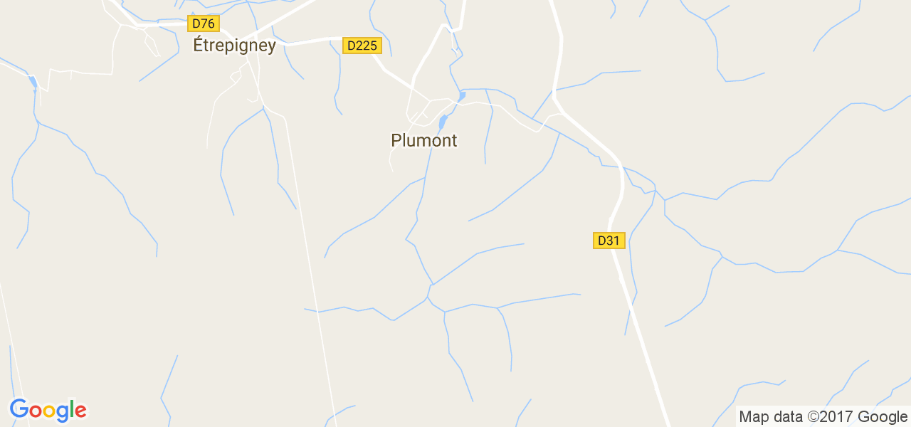 map de la ville de Plumont