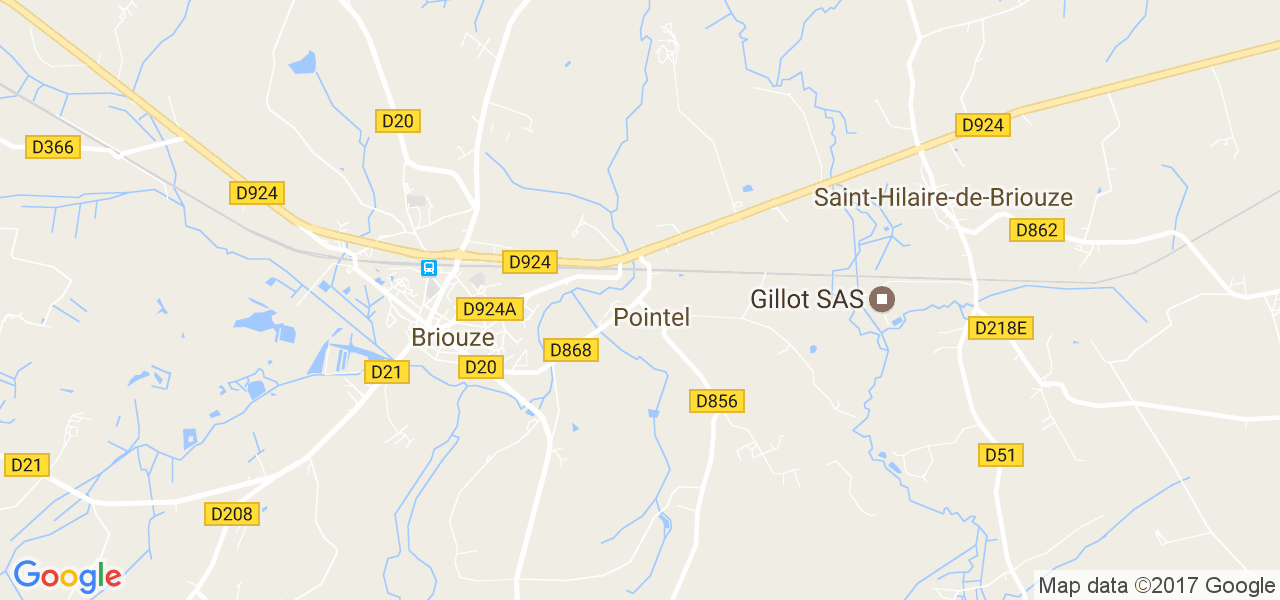 map de la ville de Pointel