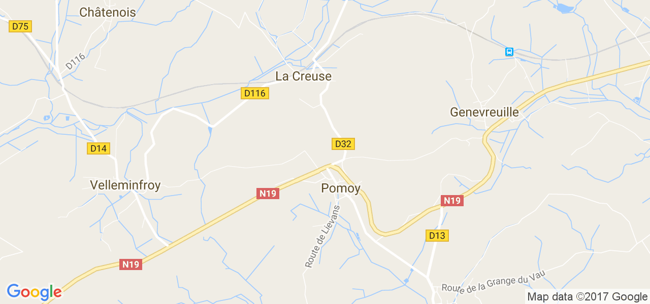 map de la ville de Pomoy