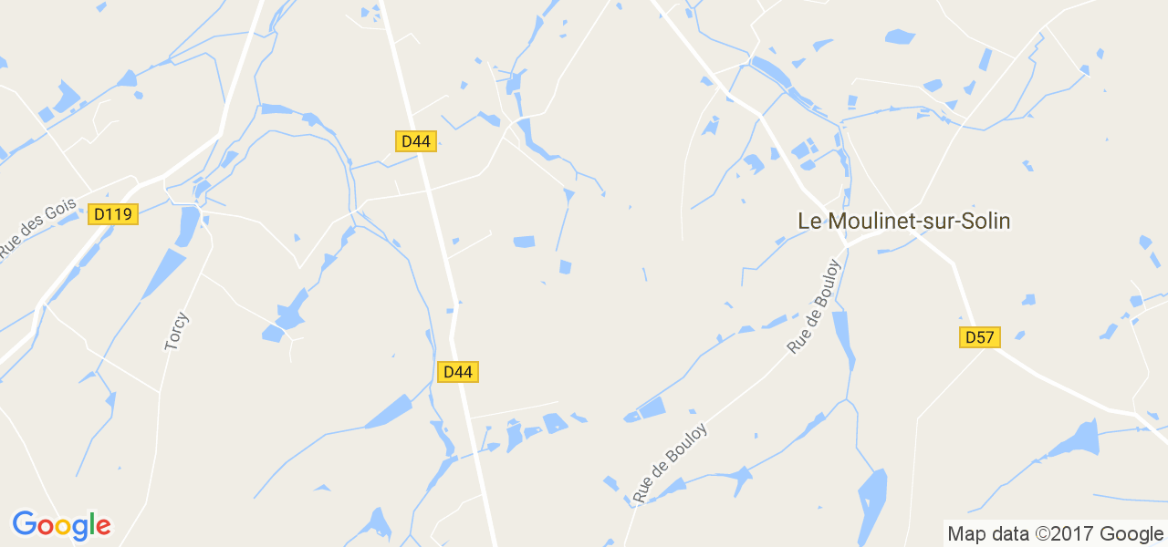 map de la ville de Pont-Scorff