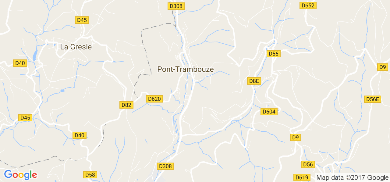 map de la ville de Pont-Trambouze