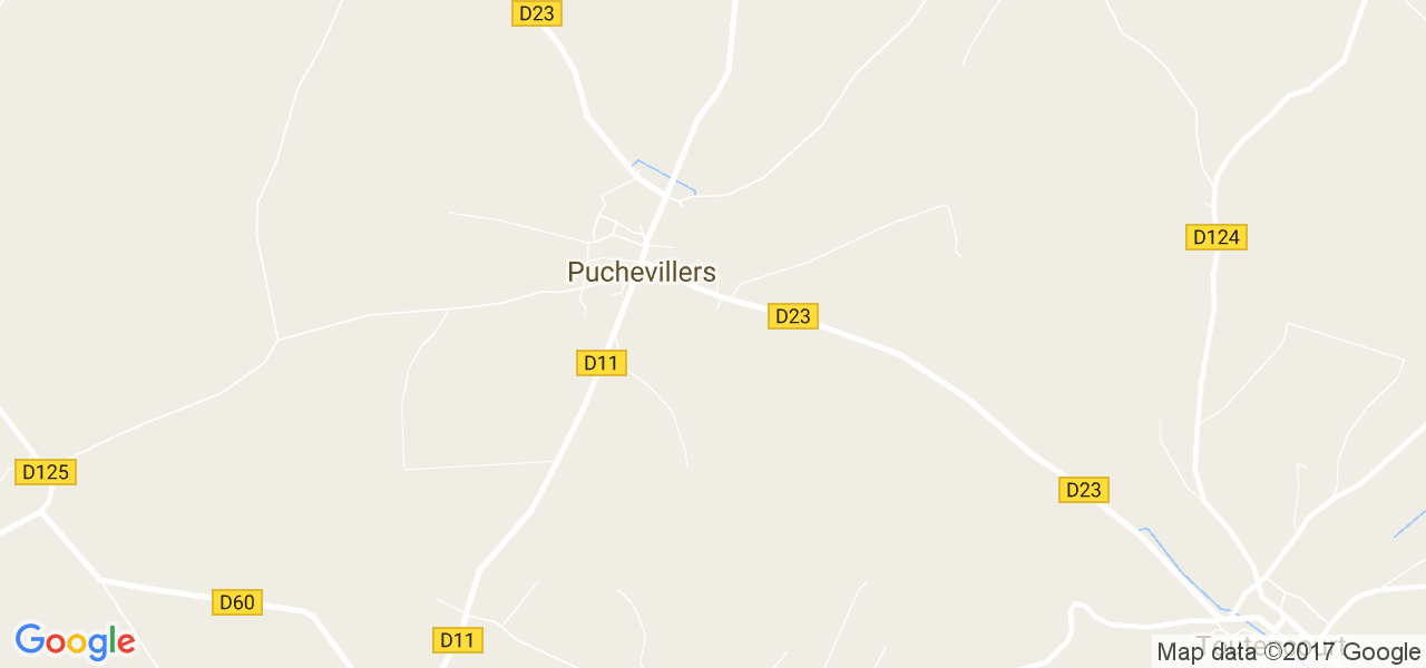 map de la ville de Puchevillers