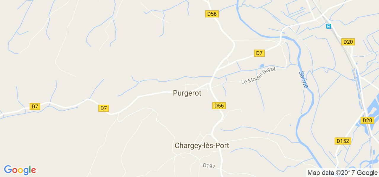 map de la ville de Purgerot