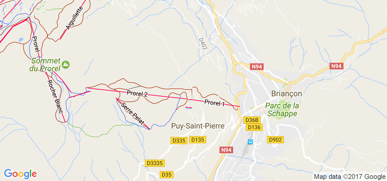 map de la ville de Puy-Saint-Pierre