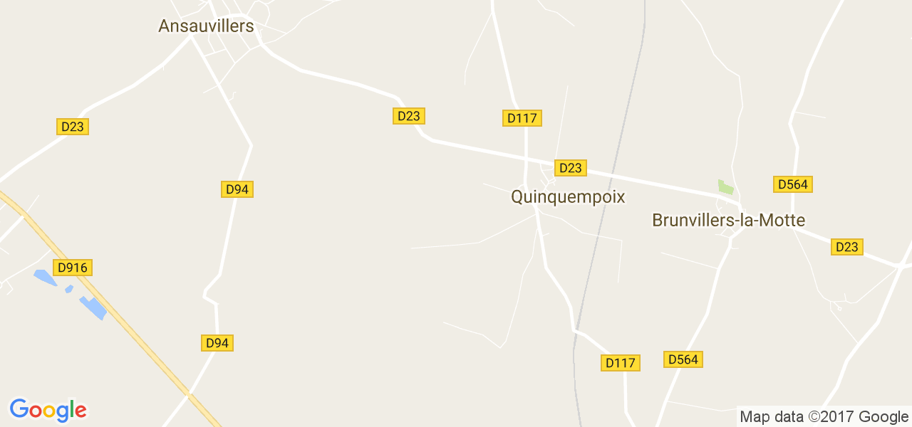 map de la ville de Quinquempoix