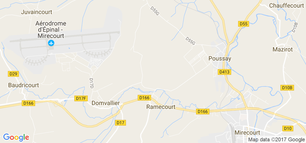 map de la ville de Ramecourt