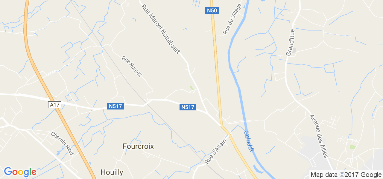 map de la ville de Ramegnies-Chin