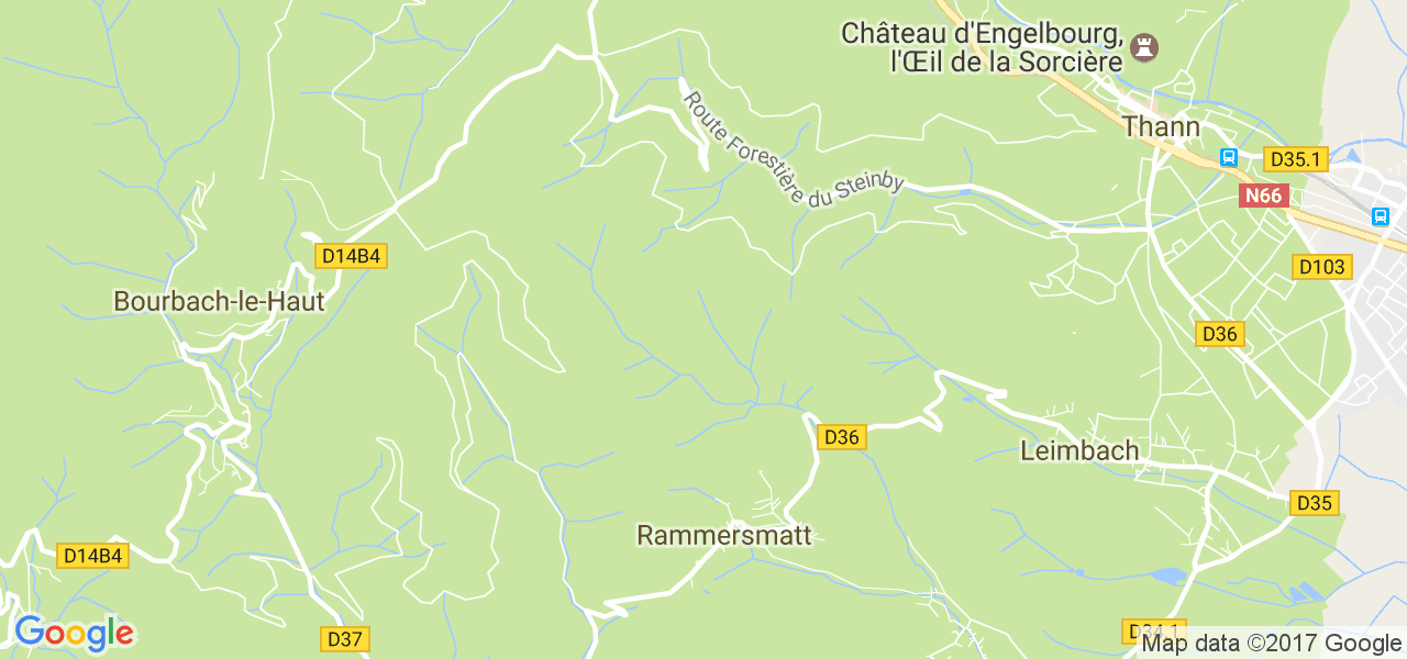 map de la ville de Rammersmatt