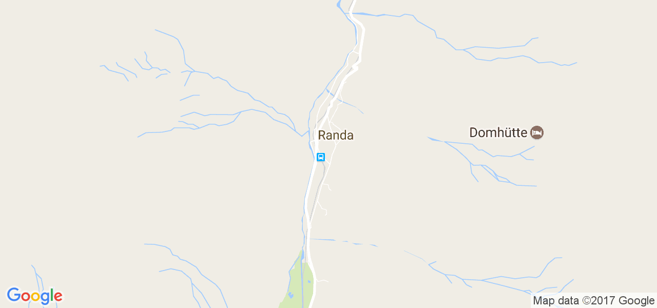 map de la ville de Randa