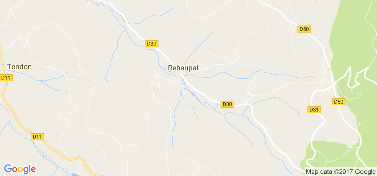 map de la ville de Rehaupal