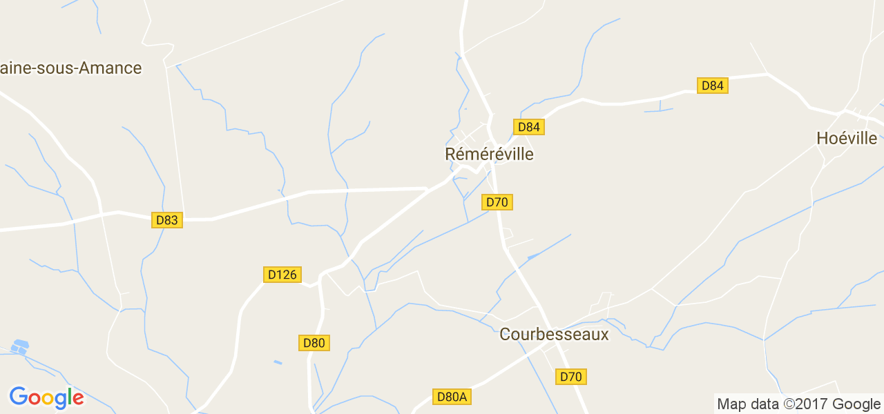 map de la ville de Réméréville