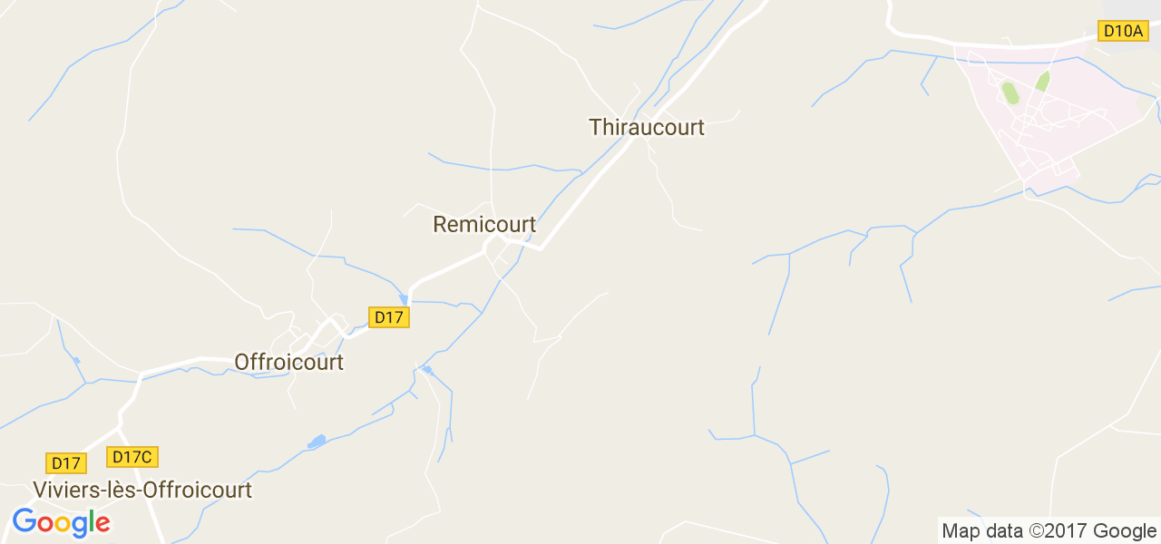 map de la ville de Remicourt