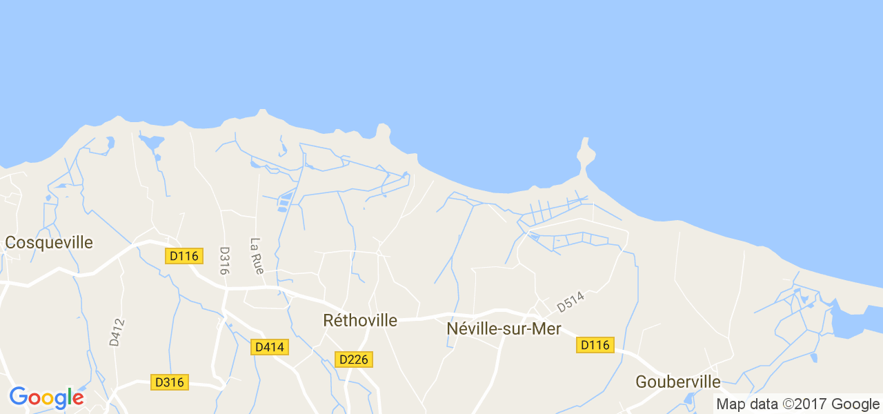 map de la ville de Réthoville