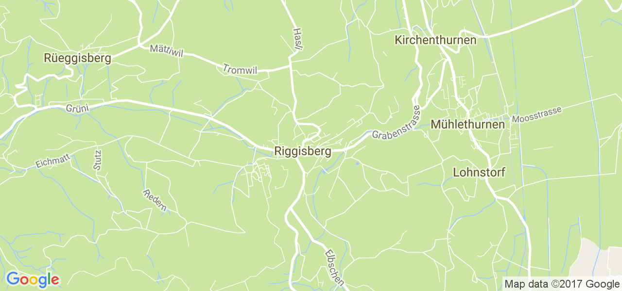 map de la ville de Riggisberg