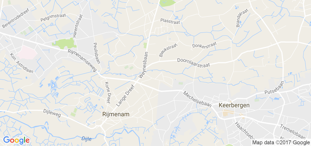 map de la ville de Rijmenam