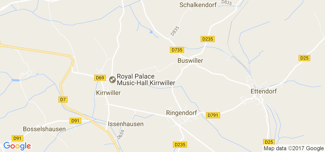 map de la ville de Ringendorf