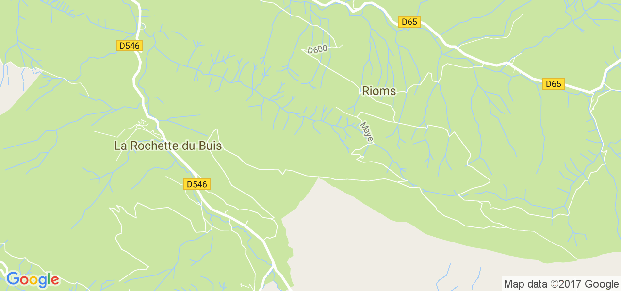 map de la ville de Rioms