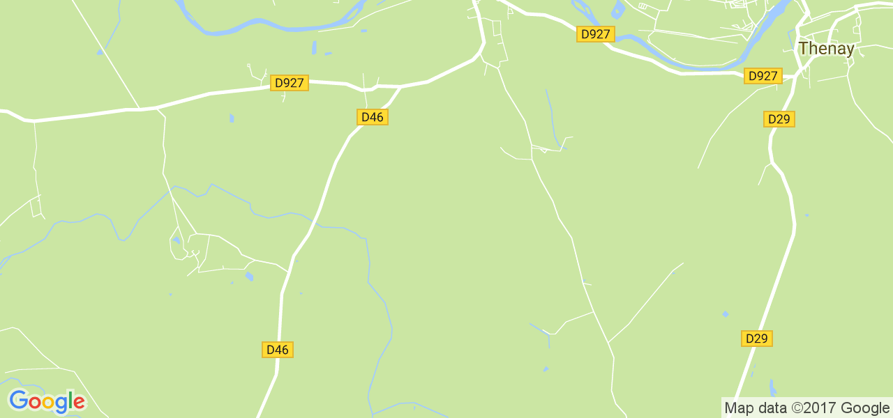 map de la ville de Rivarennes