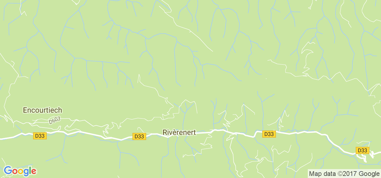 map de la ville de Rivèrenert