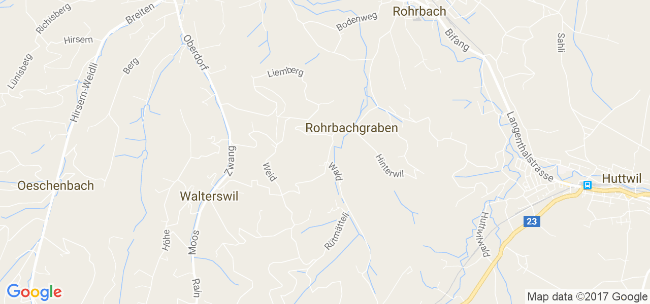 map de la ville de Rohrbachgraben