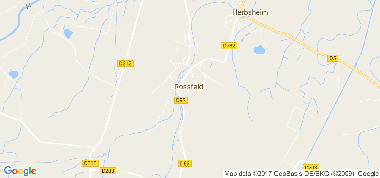 map de la ville de Rossfeld