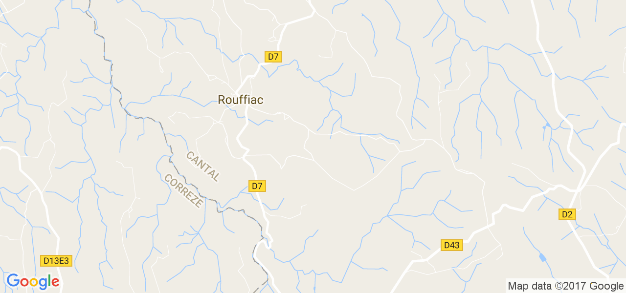 map de la ville de Rouffiac