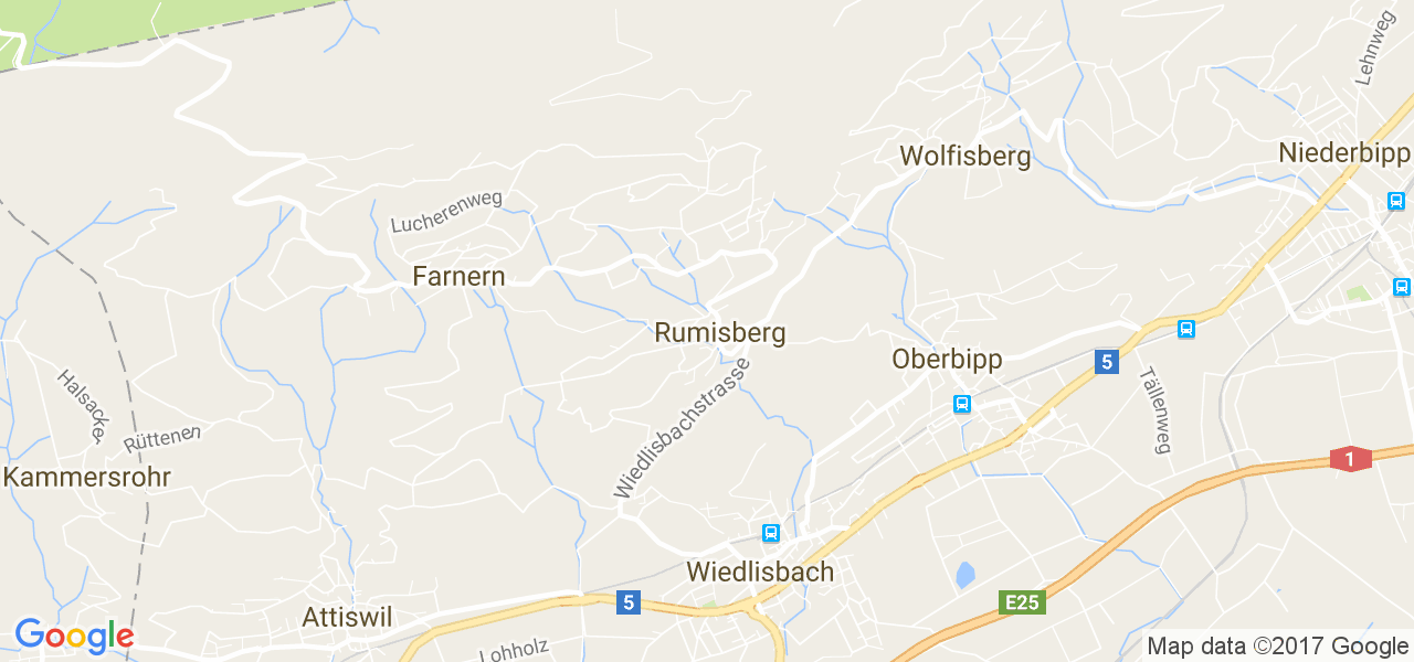 map de la ville de Rumisberg