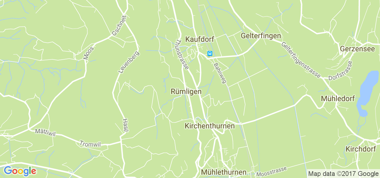 map de la ville de Rümligen