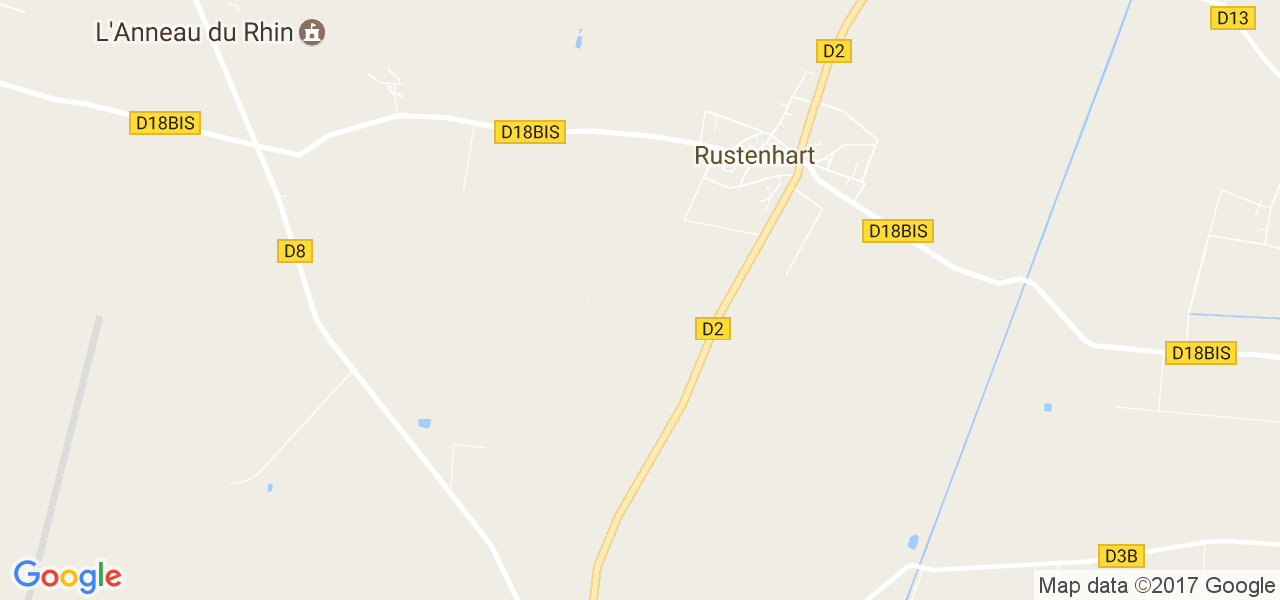 map de la ville de Rustenhart