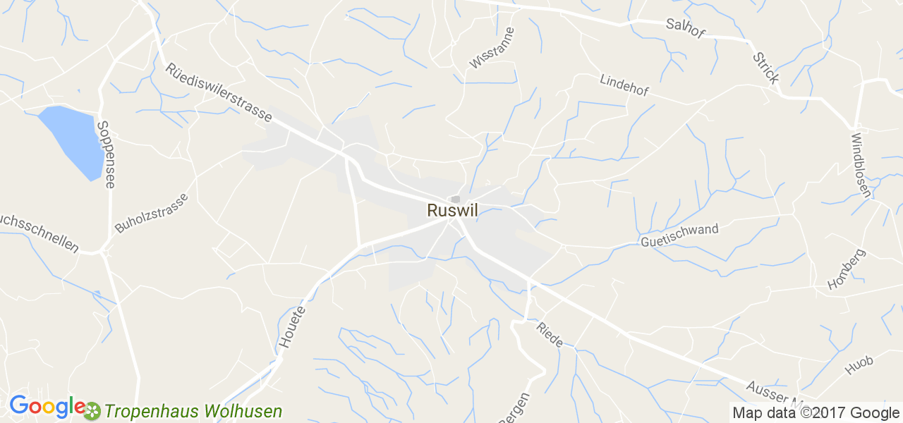 map de la ville de Ruswil