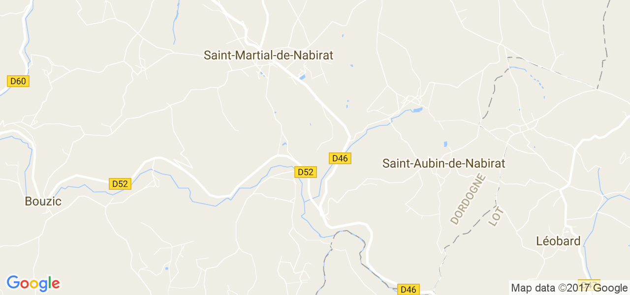 map de la ville de Saint-Aubin-de-Nabirat