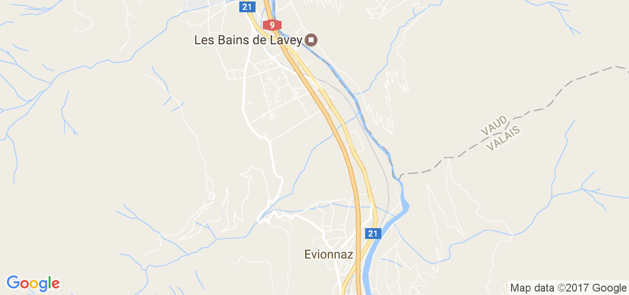 map de la ville de Saint-Barthélemy