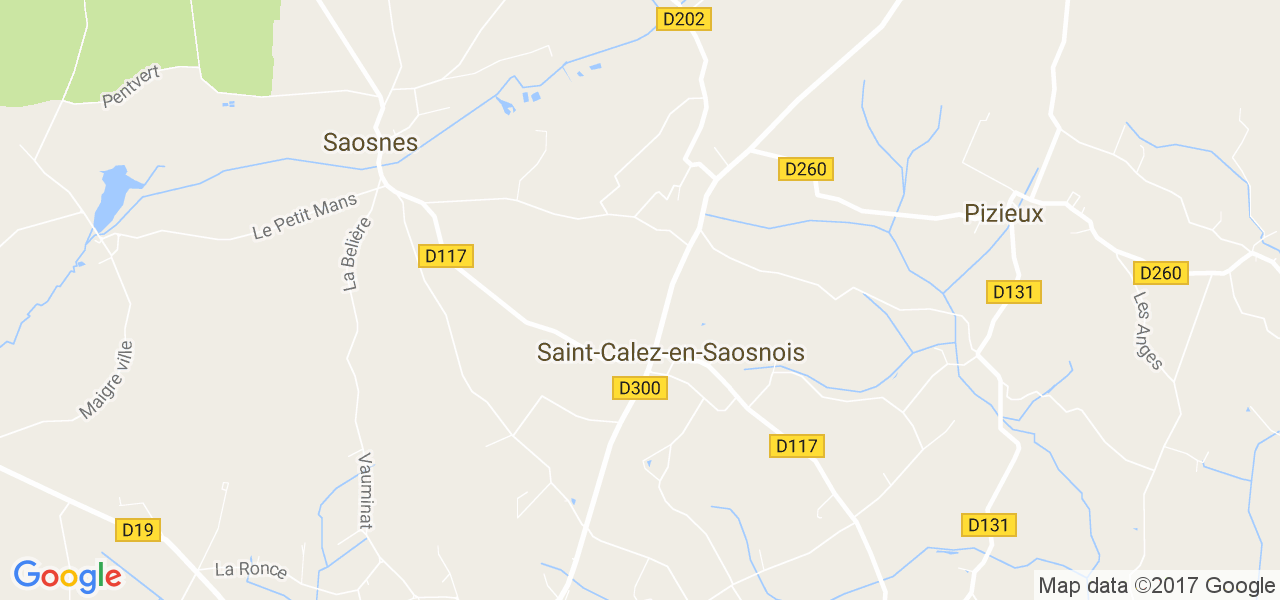 map de la ville de Saint-Calez-en-Saosnois