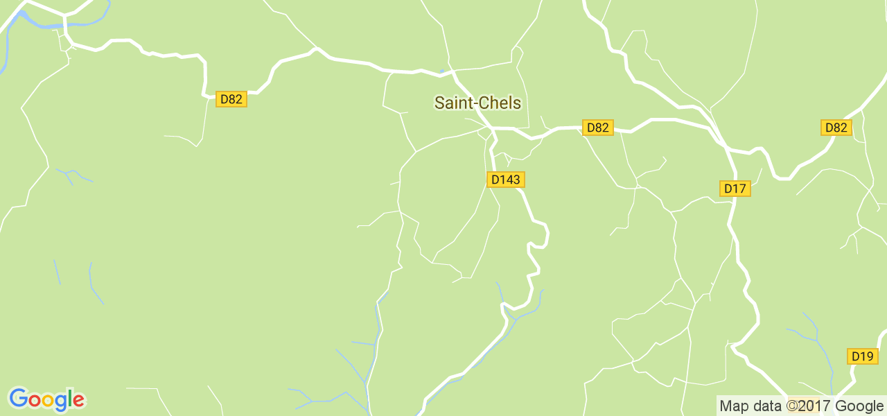 map de la ville de Saint-Chels