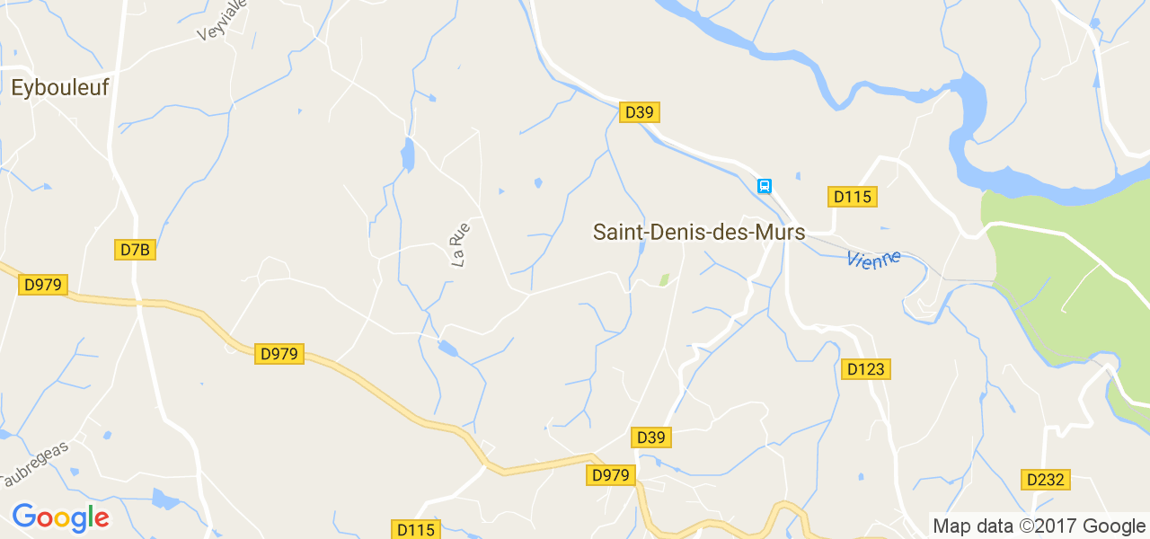 map de la ville de Saint-Denis-des-Murs