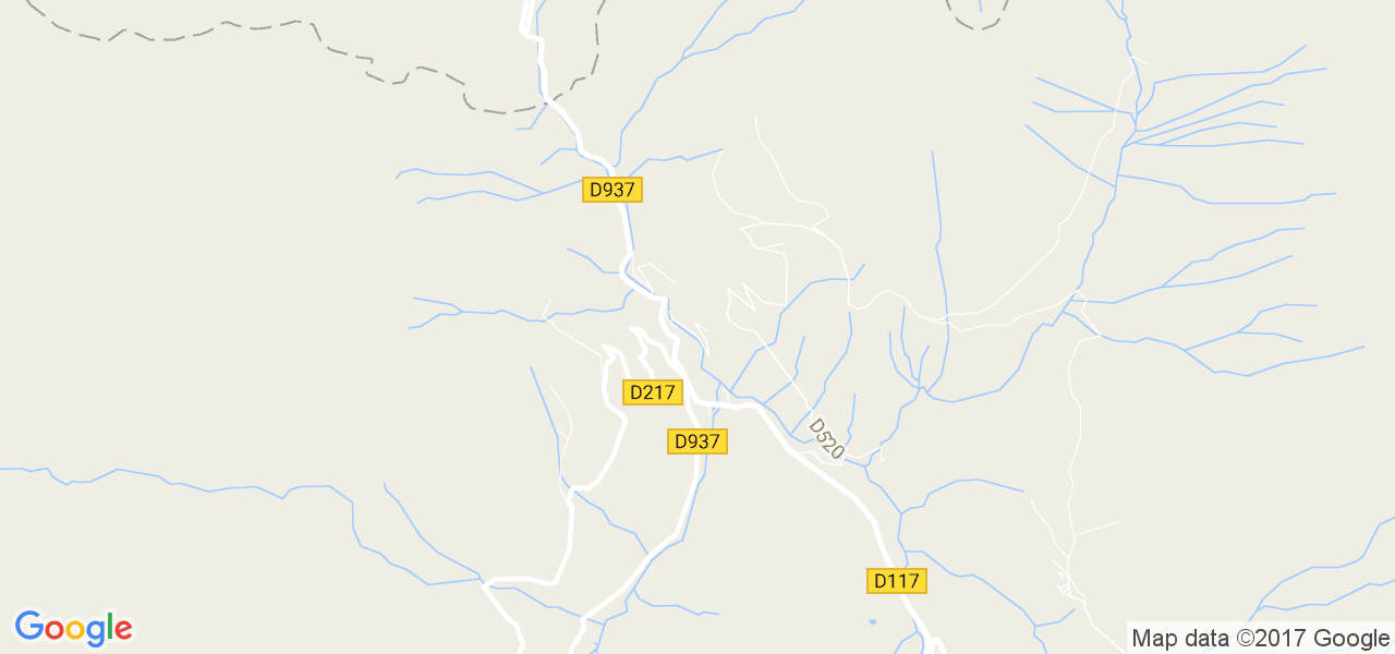 map de la ville de Saint-Disdier