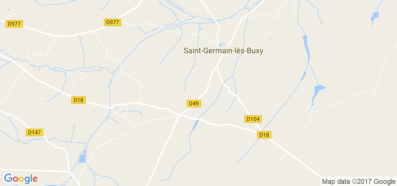 map de la ville de Saint-Germain-lès-Buxy