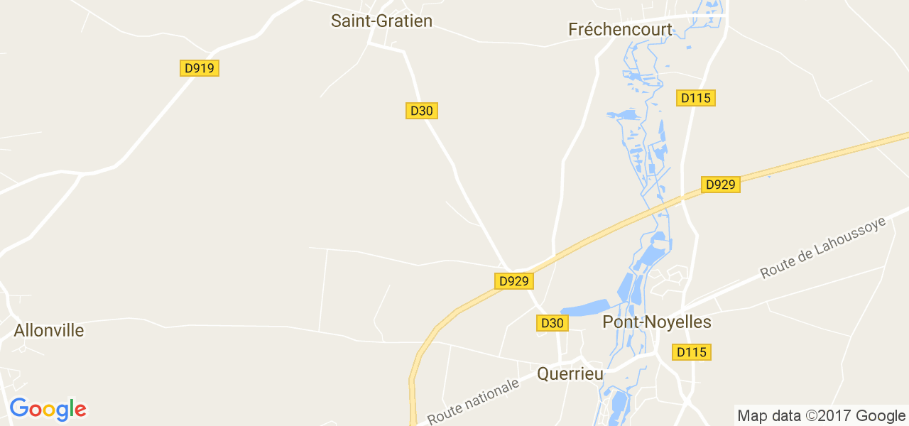 map de la ville de Saint-Gratien