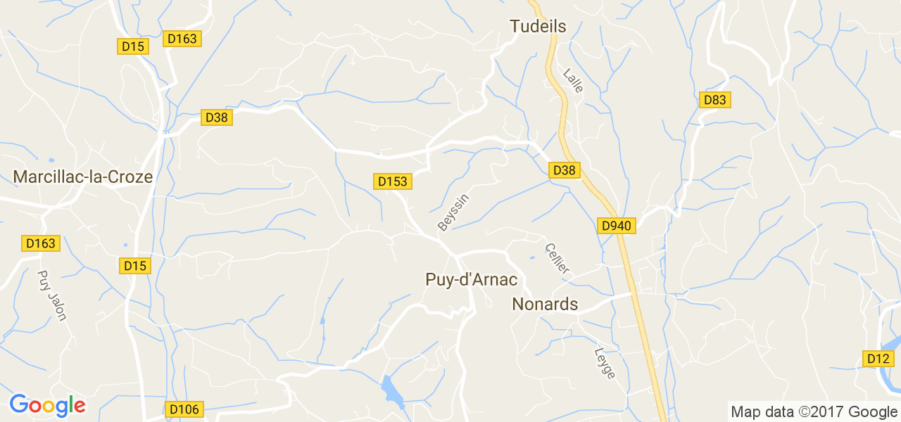 map de la ville de Saint-Julien-Maumont