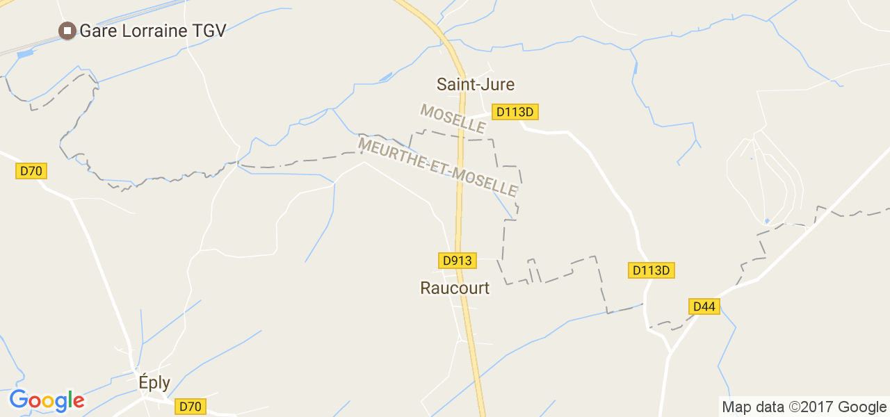 map de la ville de Saint-Jure