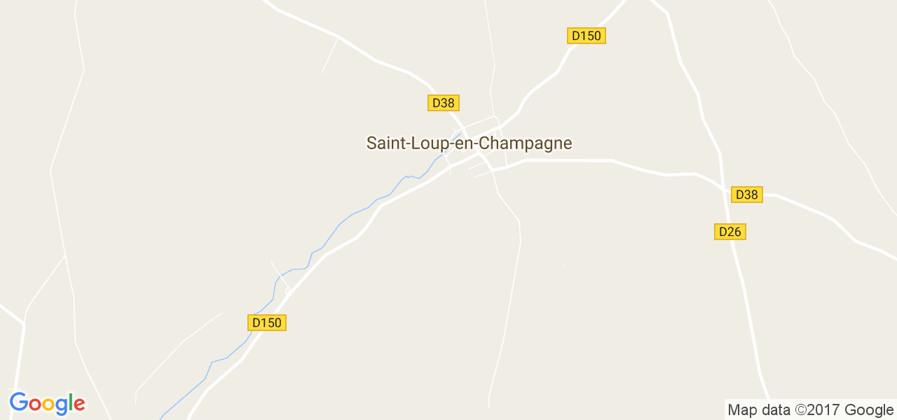 map de la ville de Saint-Loup-en-Champagne