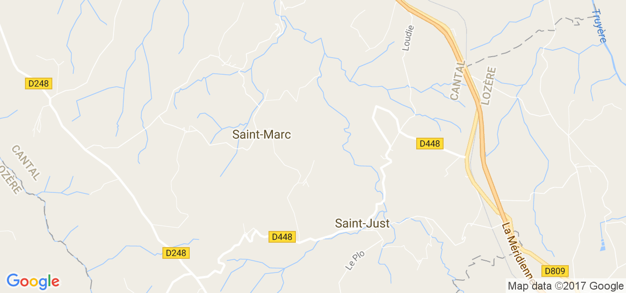 map de la ville de Saint-Marc