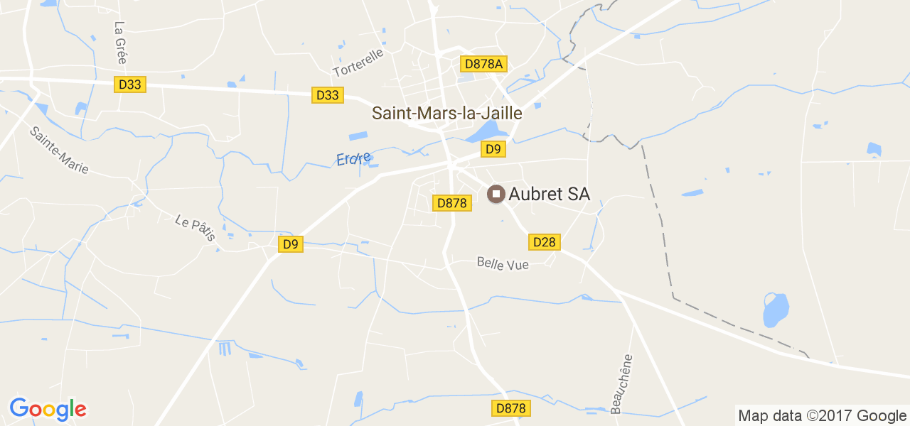 map de la ville de Saint-Mars-la-Jaille