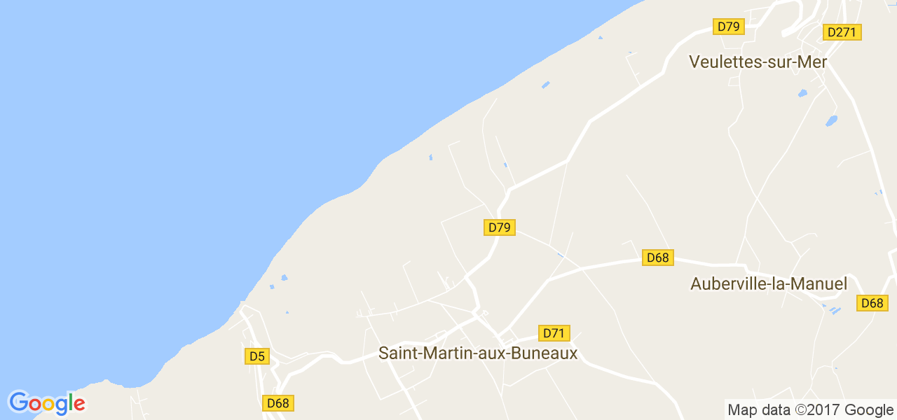 map de la ville de Saint-Martin-aux-Buneaux