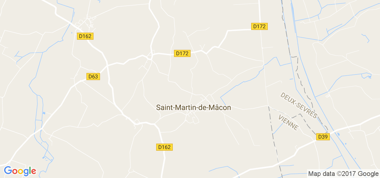 map de la ville de Saint-Martin-de-Mâcon