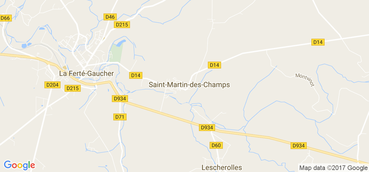 map de la ville de Saint-Martin-des-Champs