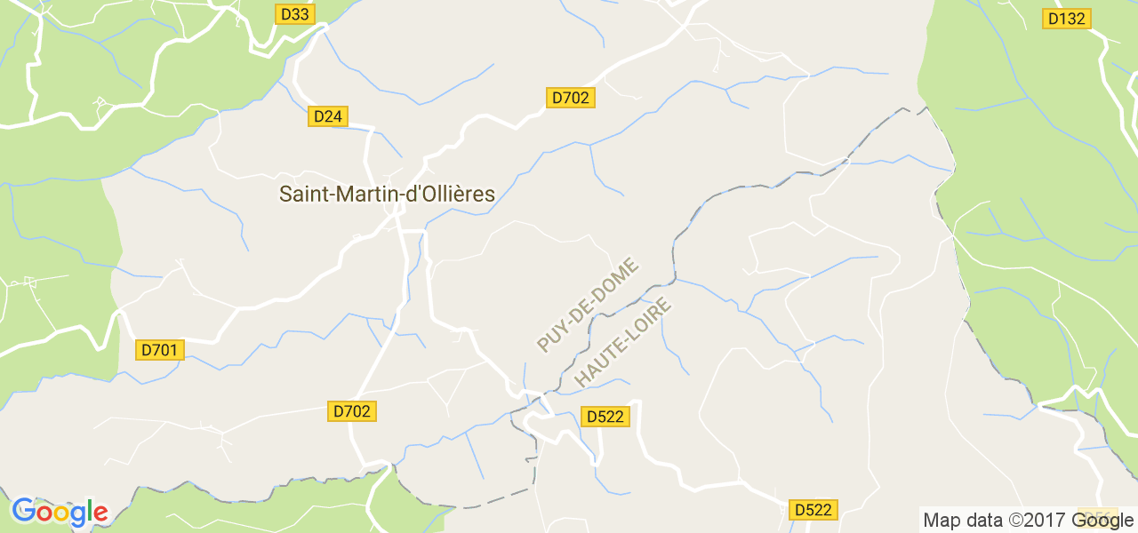 map de la ville de Saint-Martin-d'Ollières